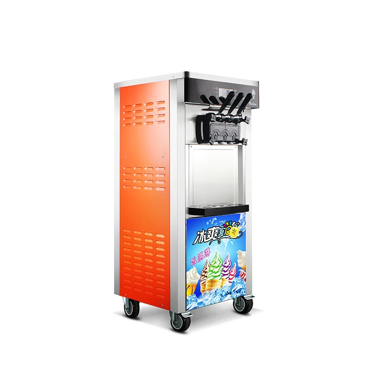 Durable soft ice cream maker machine a variety of tastes with great price