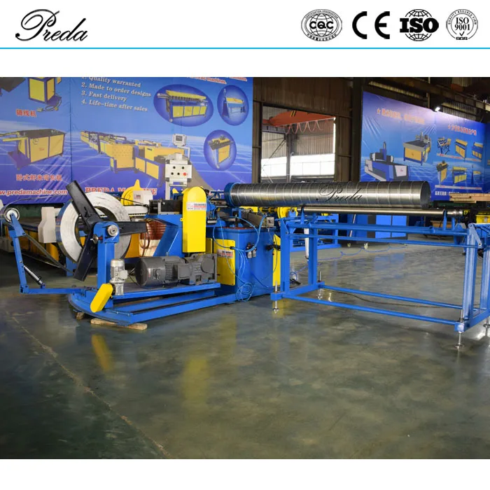 Cheap Price Galvanized Sheet Air Duct Making Machine Mold type Spiro Tubeformer On Sale