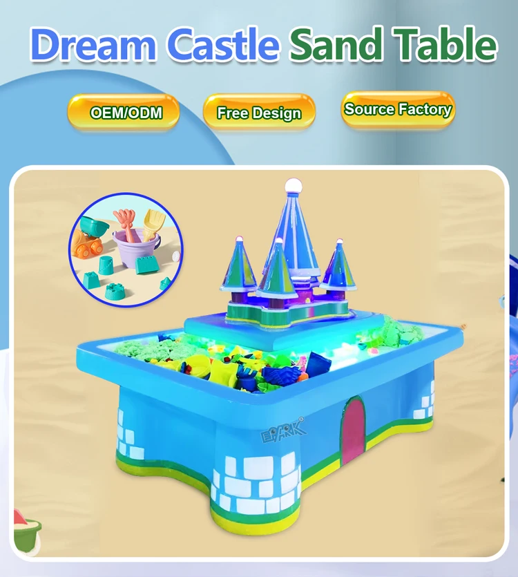 Indoor Educational Game Zoo Play Sand Art Table Magic Sand Table For Children