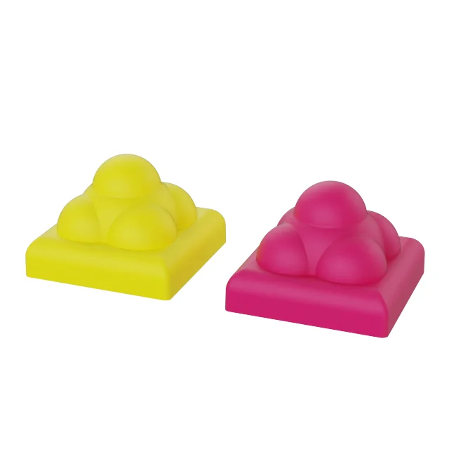 Набор массажных шариков-силиконовые и резиновые хоккейные шарики для миофасциального и точечного выпуска, терапевтические инструменты-массажер для глубоких тканей