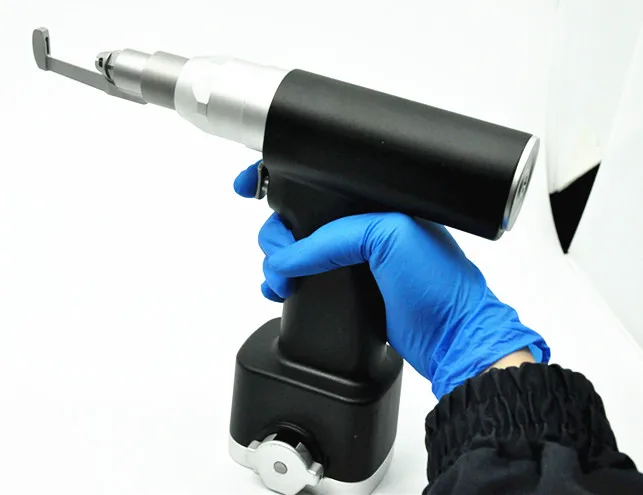 Orthopedic Medical Instrument Sternum Saw with Free Accessory Support.