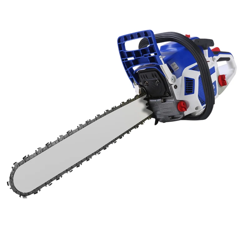 58cc 2.4kw gasoline Chainsaw Full wrap handle Chainsaw 58cc gasoline chainsaw