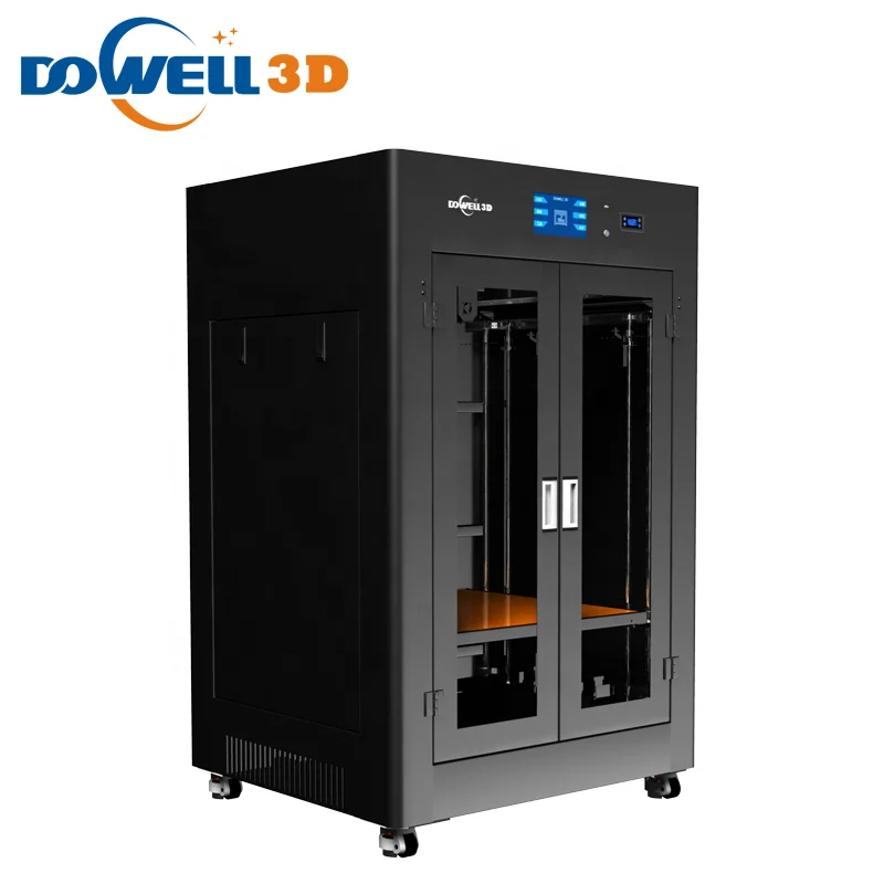 3d printer with constant temperature metal enclosure printing peek abs