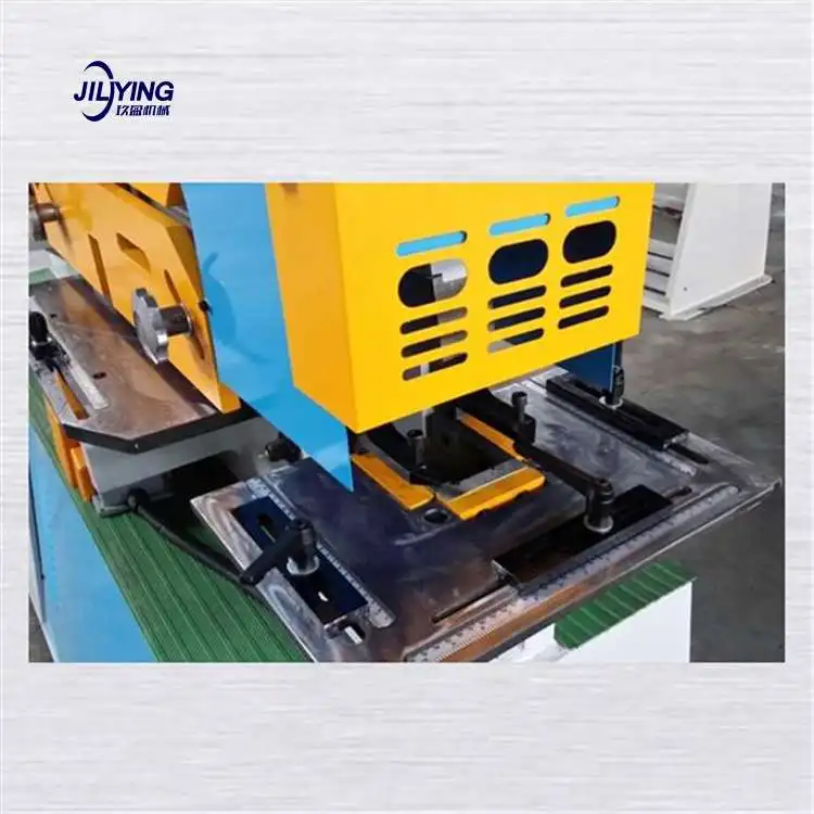Q35Y Multi Wrought Hydraulic Ironworker Combined Punching Cutting Shearing And Notching Machine For Sale From China