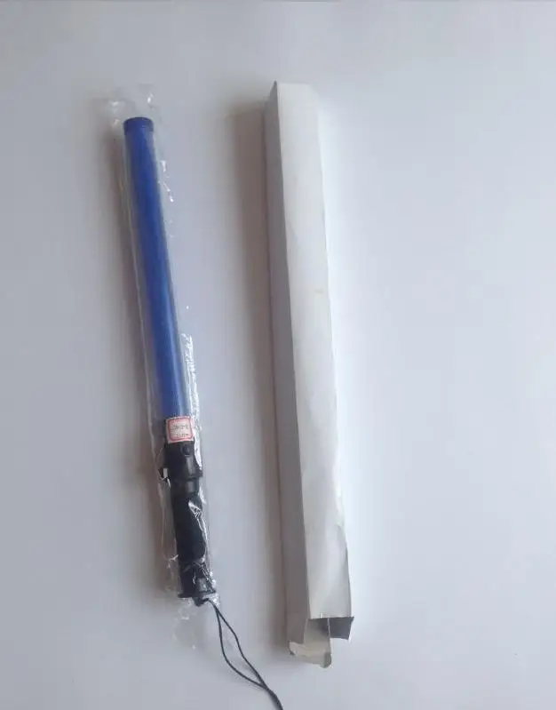 length 52cm blue color road safety traffic control baton