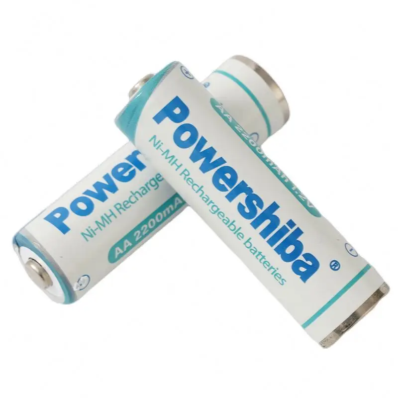 1.2V 2200mAh Nickel Metal Hydride Batteries ni mh AA Rechargeable Cylindrical Cells Ni-MH Replacement Battery