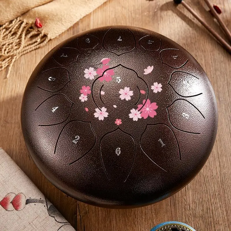 12 inch 13 steel drum tongue drum machine musical instrument personalized customization