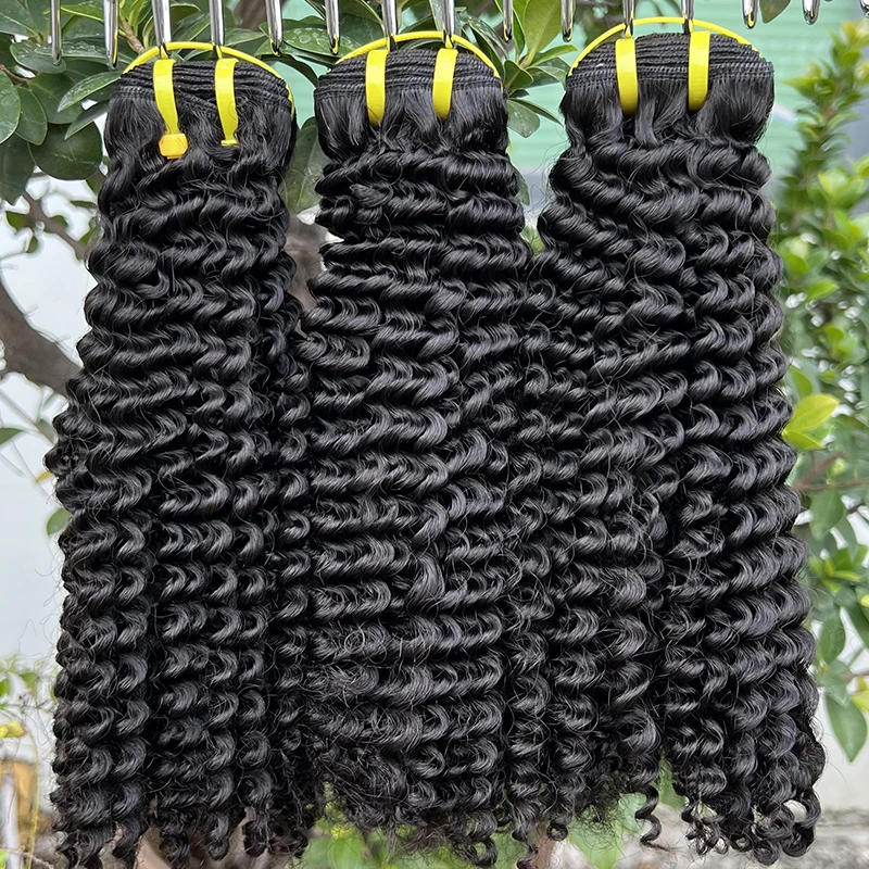 Wholesale Cheap Bundles Virgin Hair Cuticle Aligned Kinky Curly Vietnam Raw Human Hair Bundles