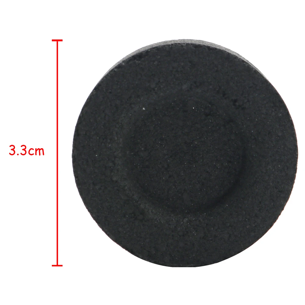 80 Pcs/box Wholesale Packaging Customization Round Hookah Charcoal Quick Burning Black Shisha Coal