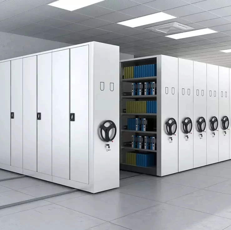Mobile Compactor Storage Archive Filing Cabinet Mobile Shelving Dense Cabinet Rack Mobile Shelves shelving system for office