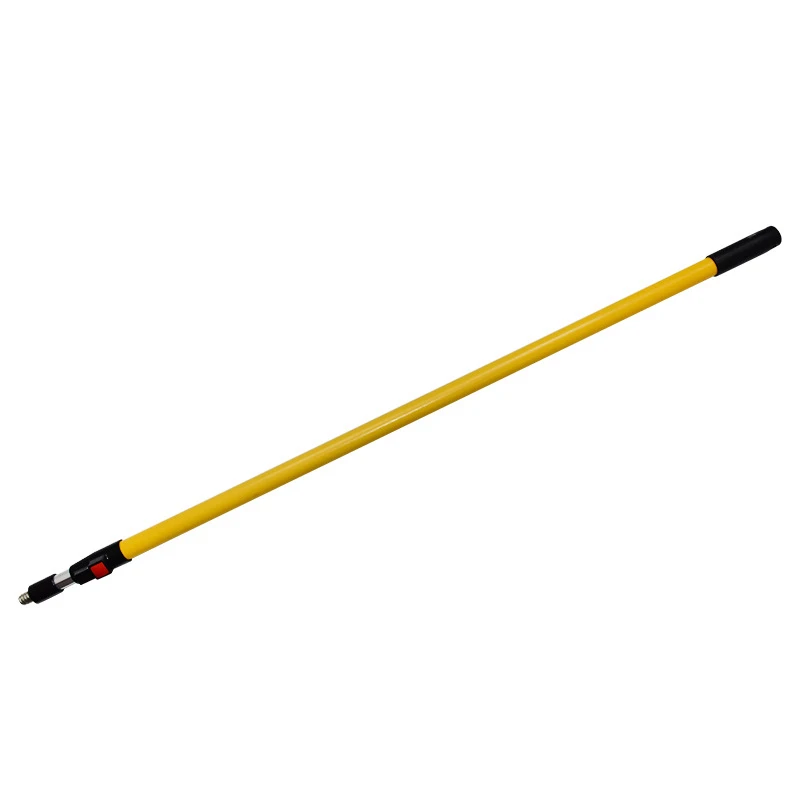Adjustable Two-Section Iron Super Tab-Lok Extension Pole Telescopic Aluminum Telescoping Pole 8-to-15 Foot for Roller Brush