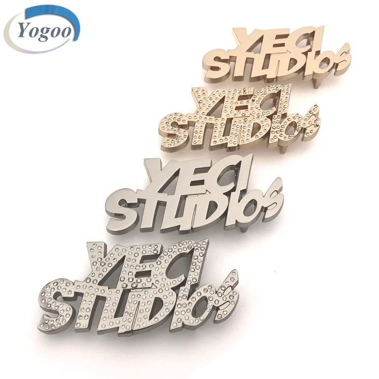 Wholesales Silver Plating Women Fashion Solid Custom Brand Name Logo Metal Buckle for Leather Belts