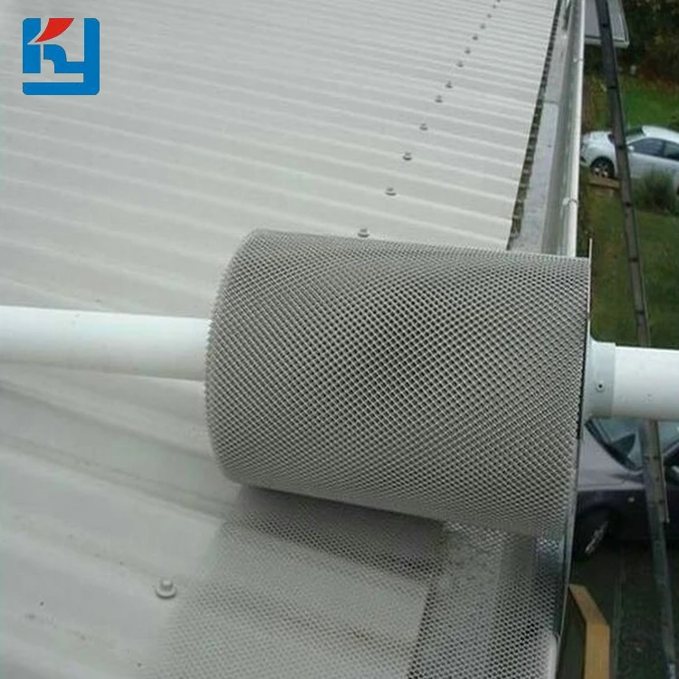 Hot Selling Customized Aluminum Micro Mesh Rain Gutter Guard Mesh Supplier