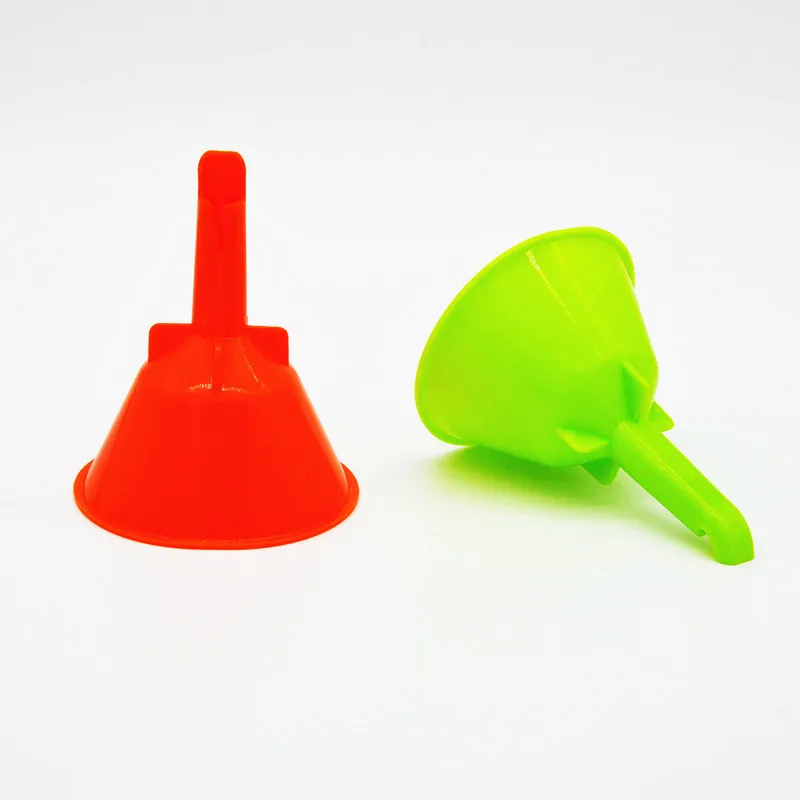 Plastic Funnel diverse colors custom plastic funnel 3ml Size Mini Plastic Funnel