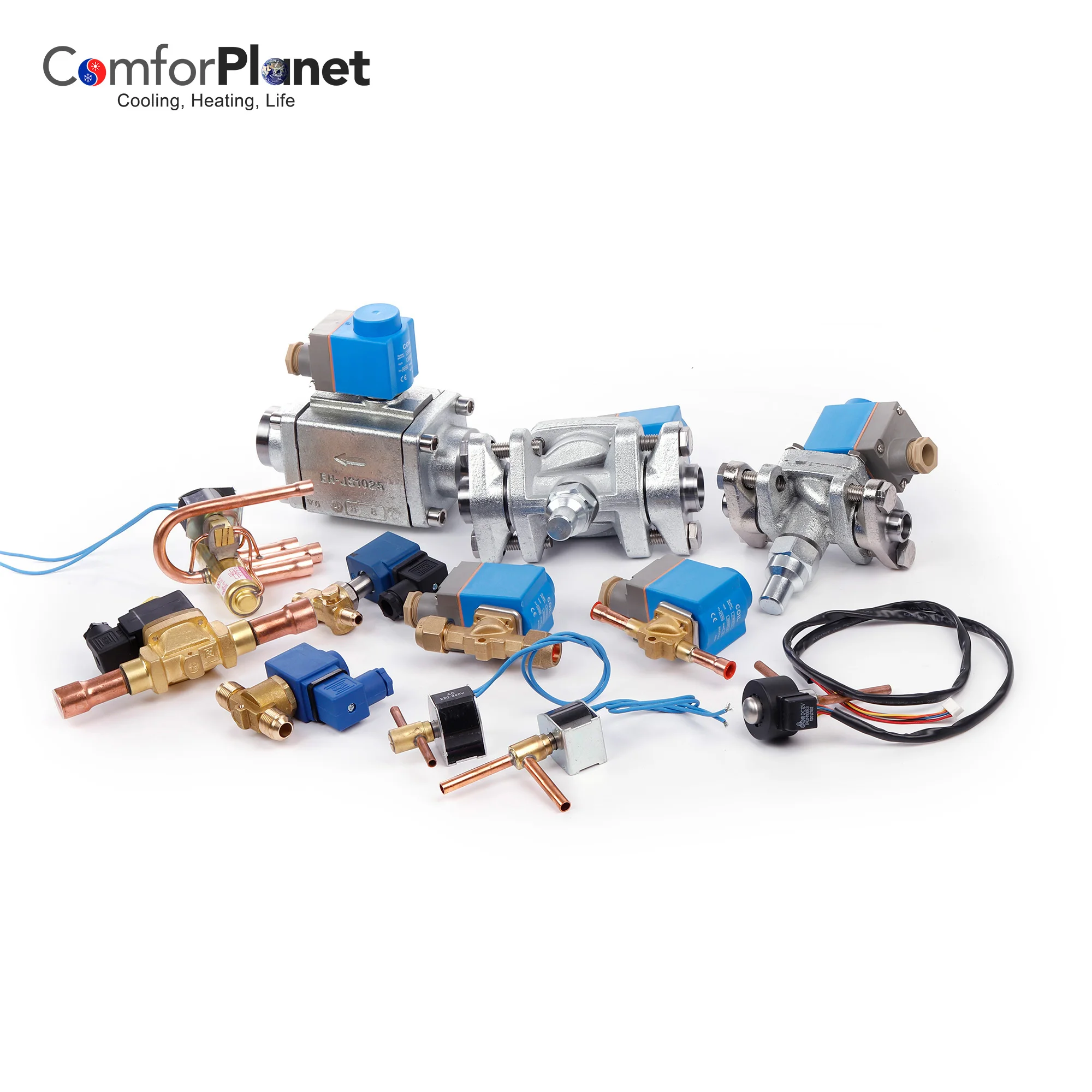 Factory price Unloading Solenoid Valve for control pressure Refrigerant Compressor Air conditioning