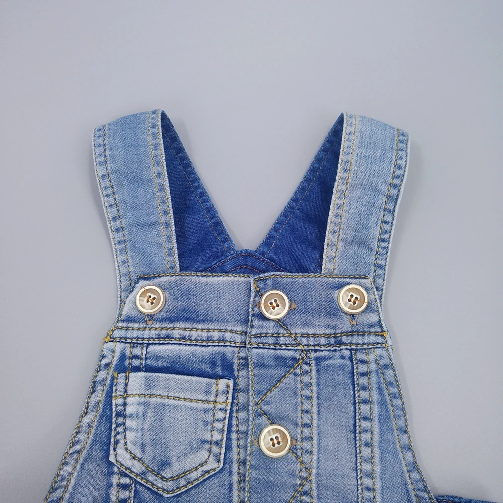 Denim Jeans for Kids Summer Girl  Sundress Toddler Suspender Denim Straps Overalls