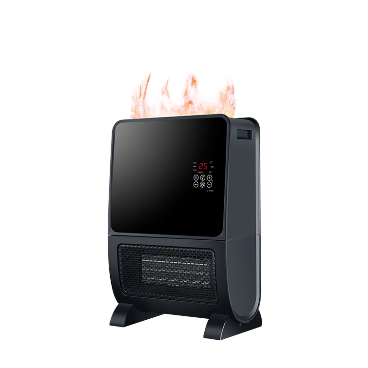 Высокое качество 2000 Вт черный 3D огонь электрическая бытовая техника электрические обогреватели для дома офиса
