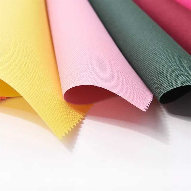 China Factory 600d Waterproof Oxford Fabric 100% Polyester Plain Dyeing With Pvc/pu Coating For Backpack Luggage/ Tent/ Canvas