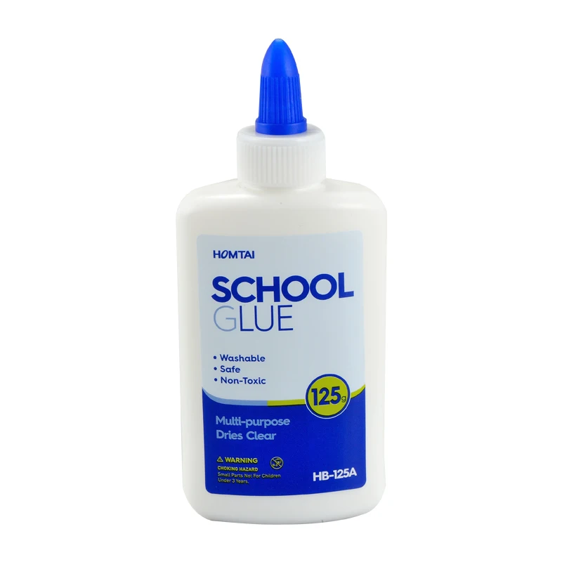 White Craft Glue  Washable  Non-Toxic Strong Durable OEM Customized Logo Slime  School Glue