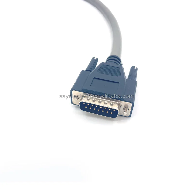 HDB26 Male to Female 3 Rows HDB26 Parallel Cable Computer Panel Mount Extension Cable /SCSI Cable