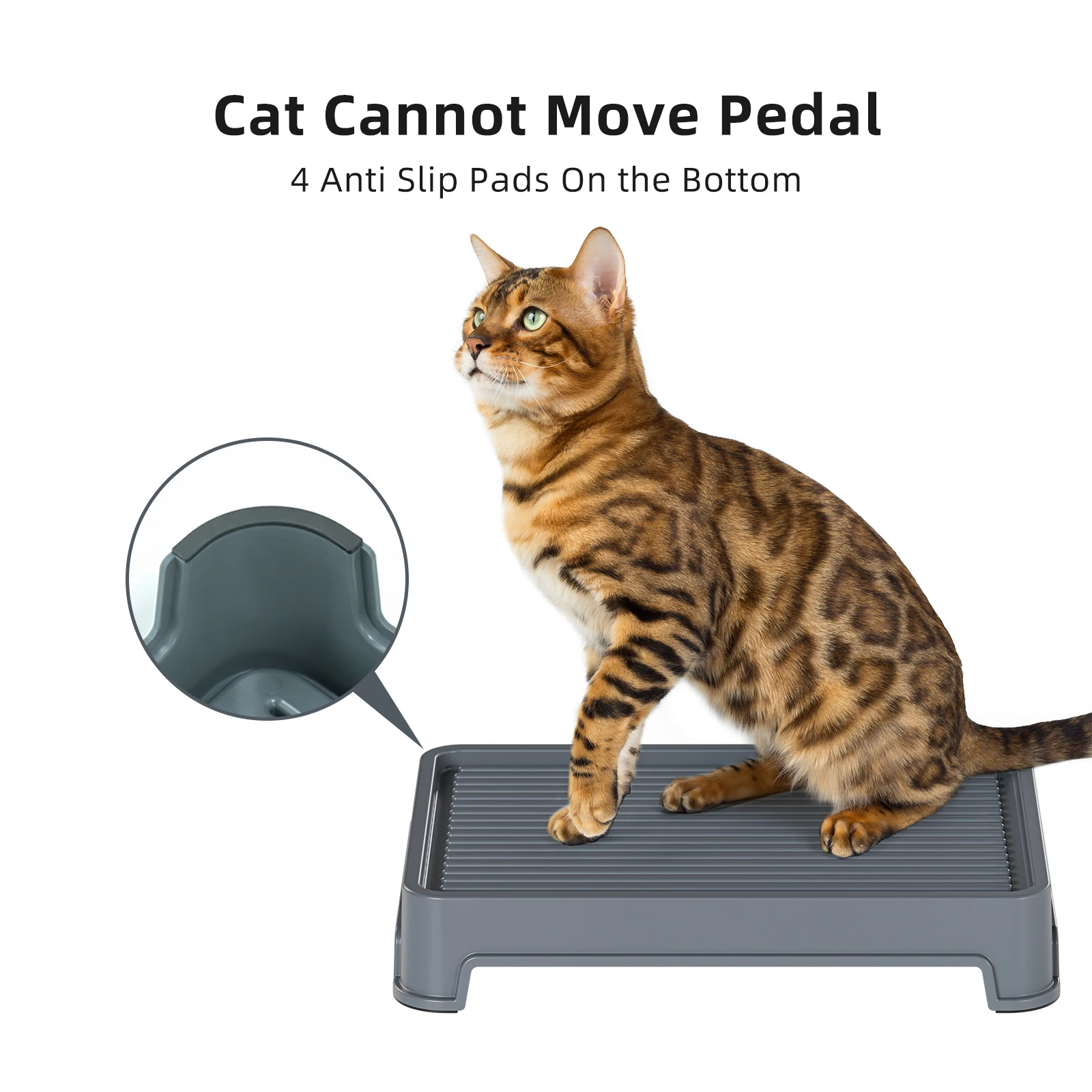 Wholesale Cat Litter Pedal Pet Litter Box Cat Filter Sand Mat Cat Nest Environmental Protection Wear-Resistant Litter Mat