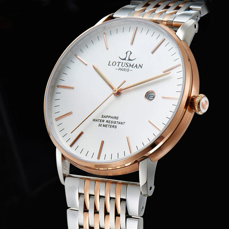Hot Selling Watch For Men Wrist Wholesale Quartz Watches Stainless Steel Water Resistant Wristwatches