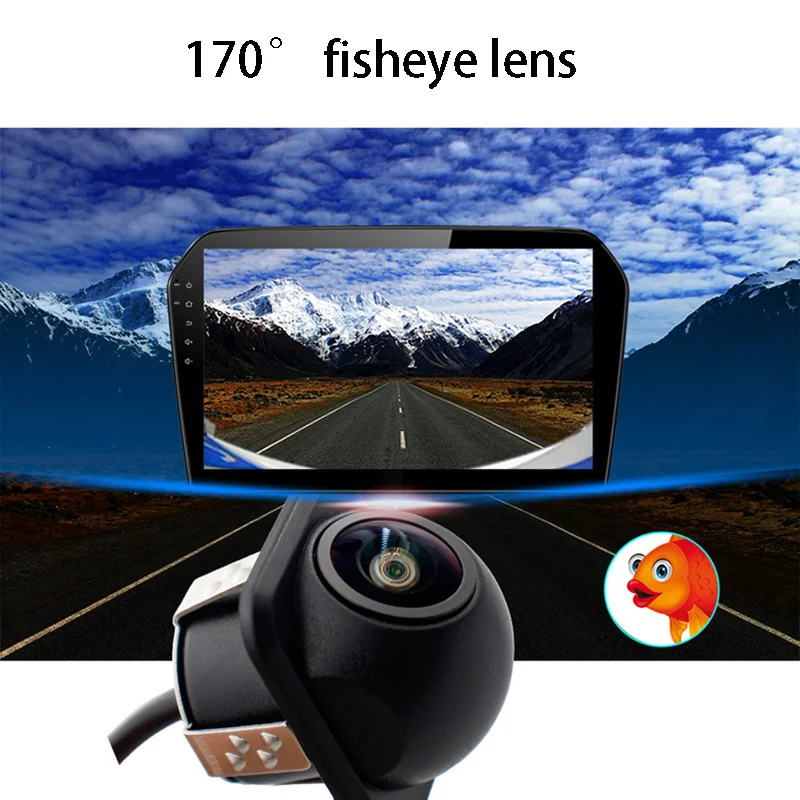2023  Wholesale Hd Ip68 Waterproof Rearview Mirror Car Camera 720p Dvr Night Vision Drive  Camera Recorder