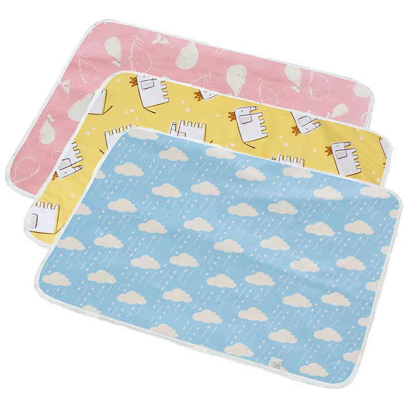 Ananbaby Manufacturer OEM Hot Selling Waterproof Changing Mat Soft Cotton Baby Diaper Changing Pad