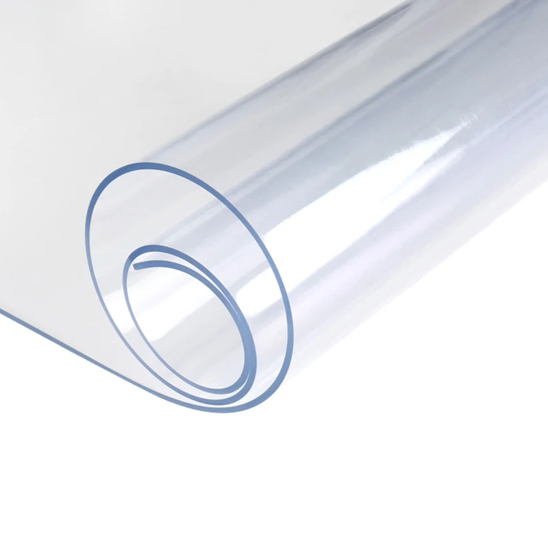 Customized Super Soft Plastic Clear Film Packaging Transparent Wrapping PVC Roll Sheet Films