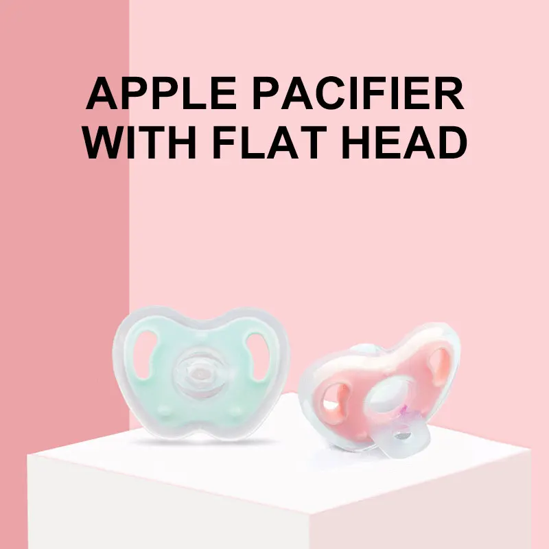 Hot selling newborn environmentally friendly food grade bisphenol A free factory silicone baby pacifier baby teeth