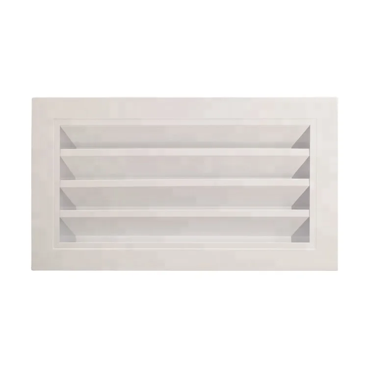 Air Conditioner Grill Fixed Waterproof Louvers Fix Shutters for wall ventilation