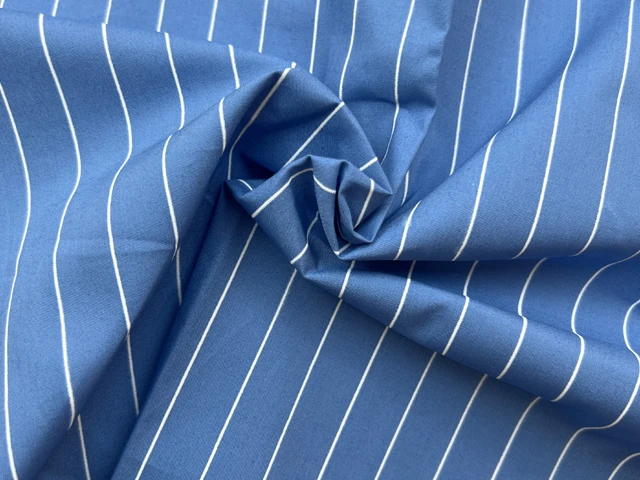 MIZUDA OUTLETS Woven Printed Poplin Fabric 100 Cotton 60s Custom Pattern Free Sample