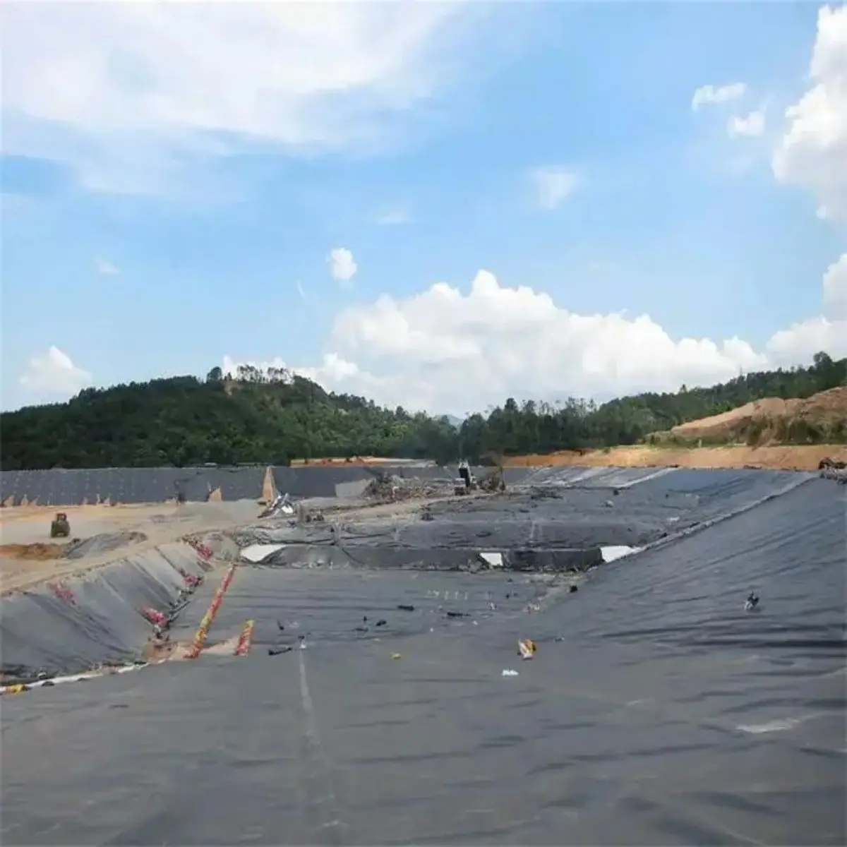 Сделано в Китае геомембрана HDPE черная синяя зеленая для бассейна наземный лайнер наружная
