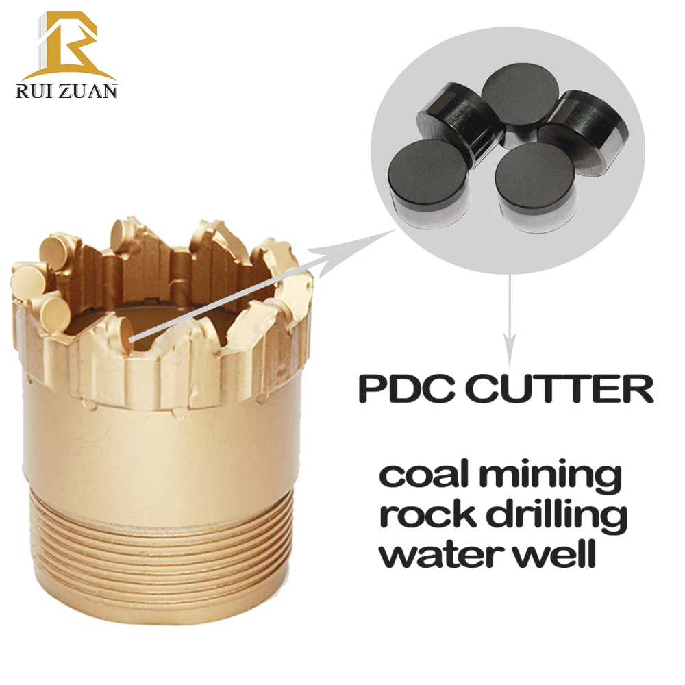 High Working Efficiency PDC Bit for Core Drilling Geothermal Drilling
