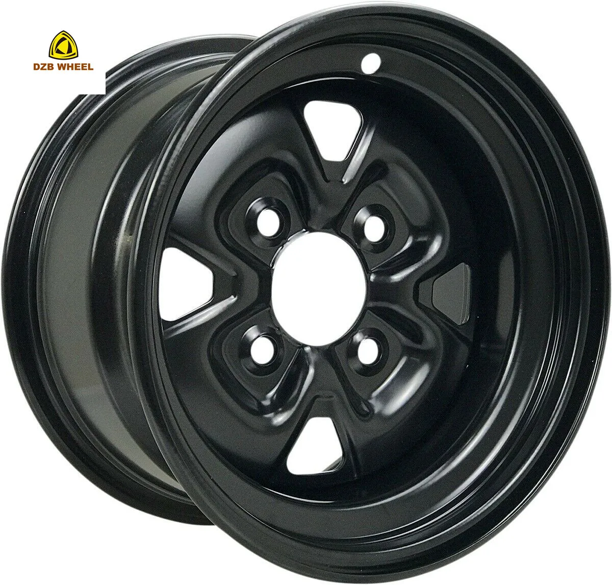Best Selling Steel Golf Cart Wheels 8*5.5 Inch Pcd 4/108mm Atv Snow Wheels Tire Rim