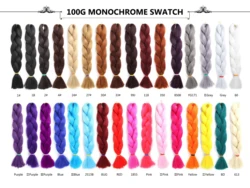 Creamily волосы, бесплатный образец, оптовая продажа, синтетические косички для плетения волос