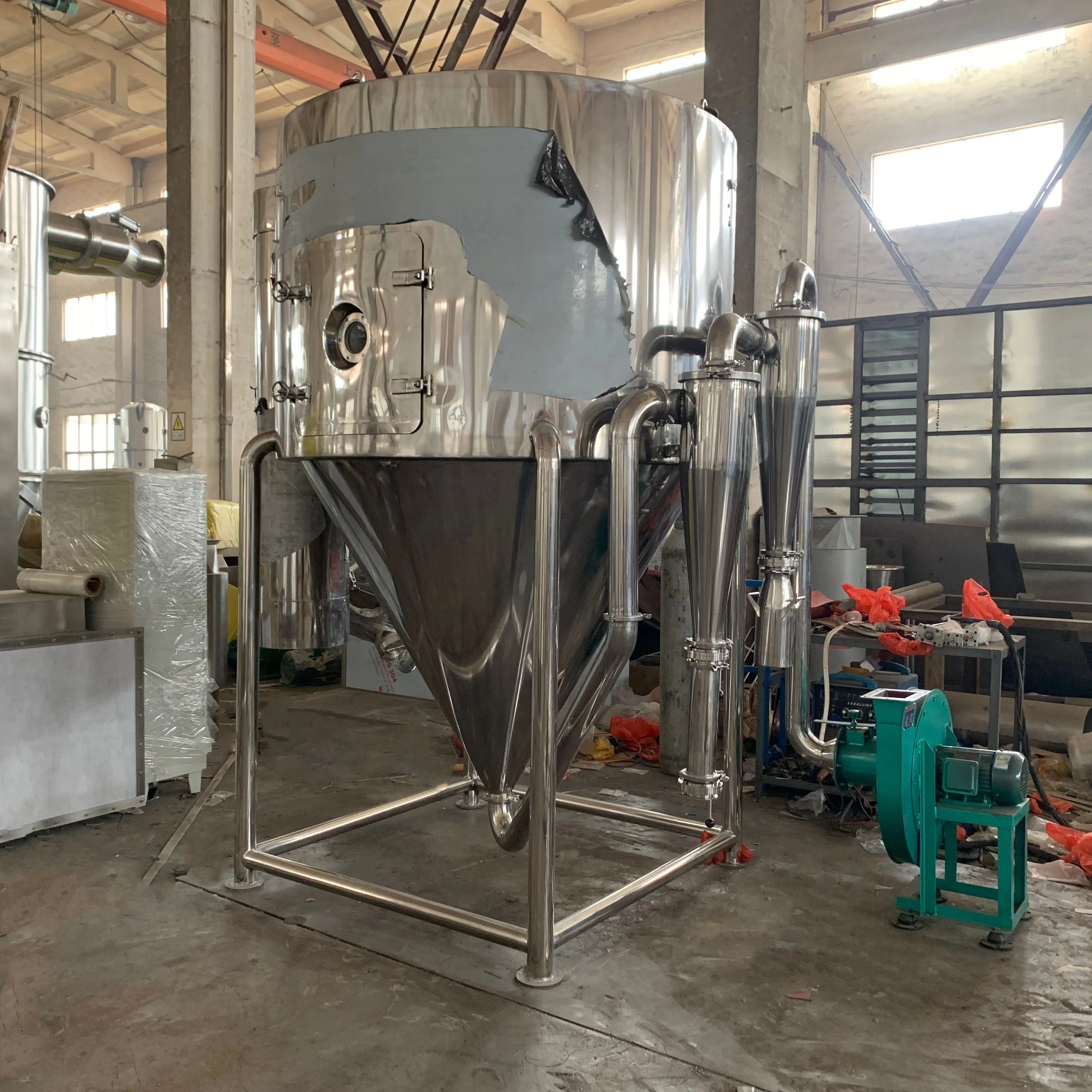 High Hygiene Design Dryer Coffee Cassava Tea Soy Protein Whey Egg Liquid Detergent Milk Powder Spray Drying