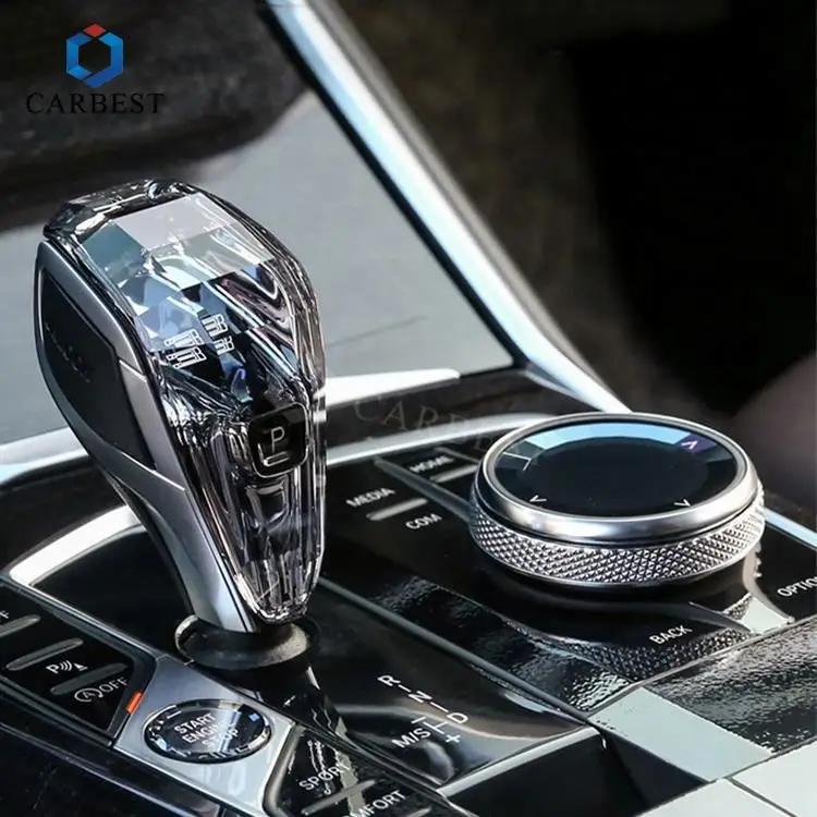 Factory Sale Custom High Quality Gear Shift Lever Knobs Crystal Shift Knob For Bmw 3 Series Universal 2010-2018