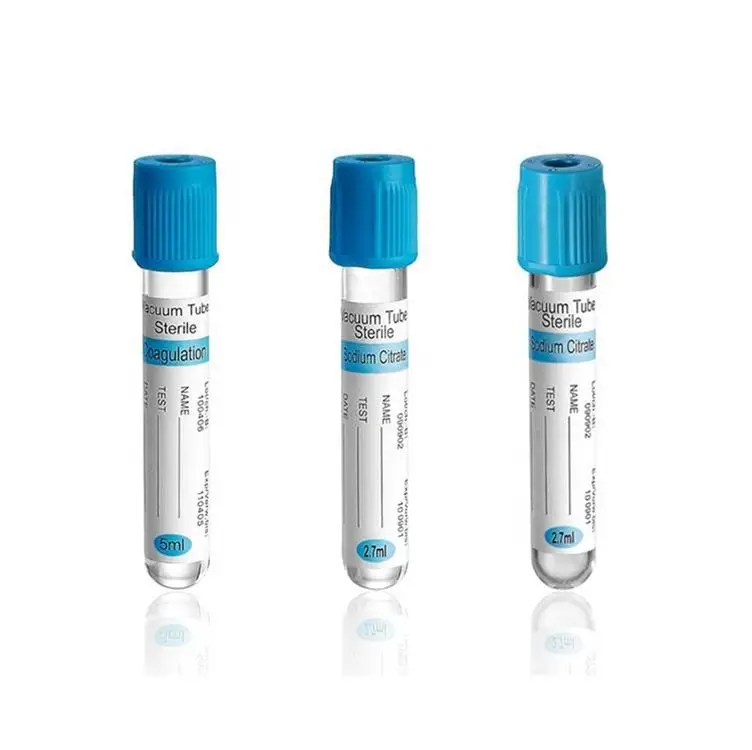 Industry high quality medical vacuum blood collection tube sodium citrate blood test tubes