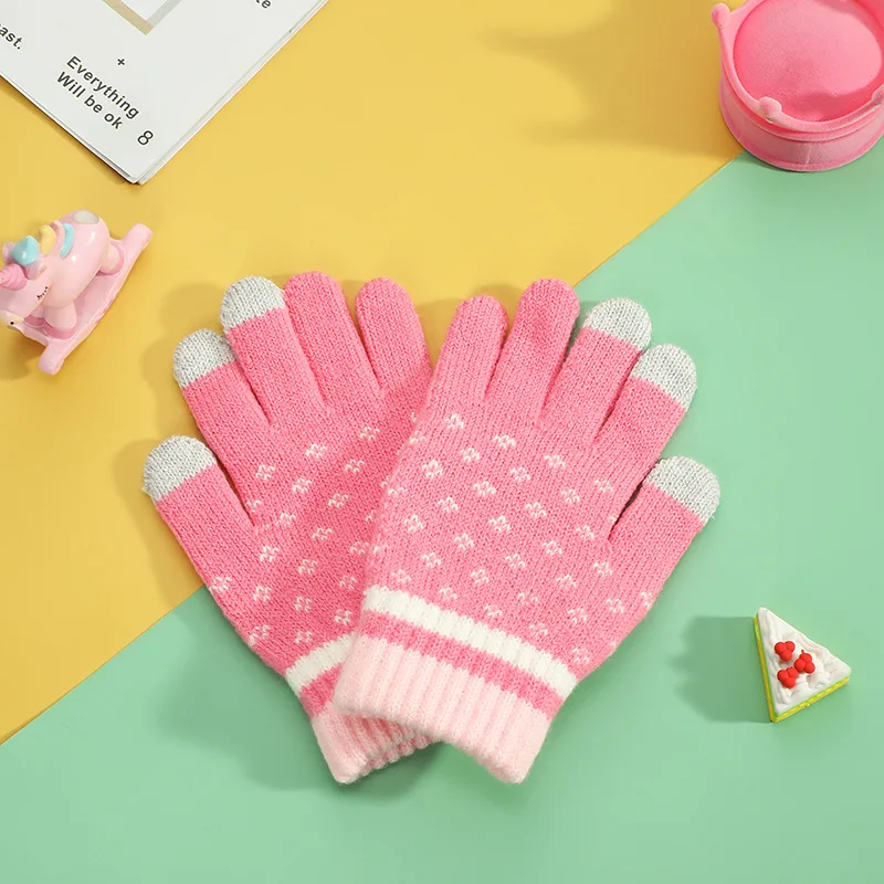 Fleece Thermal Windproof Touch Screen Gloves Winter Warm Outdoor Sports Gloves