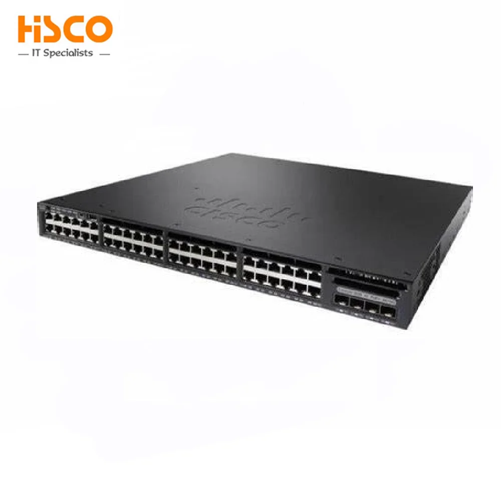 WS-C3750V2-48PS-E для Циско Catalyst C3750V2 переключатель 48x Fast Ethernet PoE RJ-45 + 4x1 порт Gigabit SFP