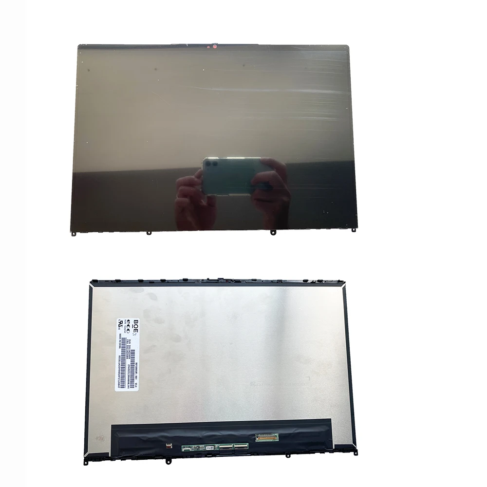 5D10S39763 For Lenovo Yoga 6-13ALC7 LCD MODULE C82UD MTO+BOE LCD ASSEMBLIES Touch Screen Digitizer Board with Bezel Frame Cover
