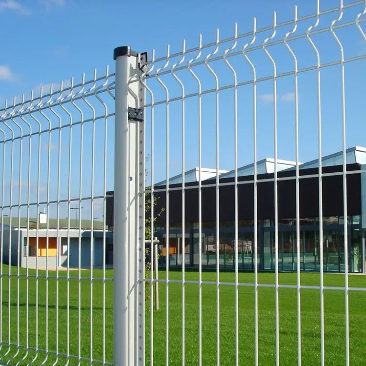 good price 3d green home garden fence bend wire mesh high quality galvanized fence 3d gabion basket wire mesh fence models
