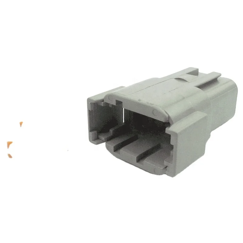 8 Pin Male Gray DTM04-8P Housing Waterproof DTM Connector