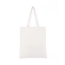 8oz 10oz 12oz 20oz 100% Polyester Sublimation Tote Bag Supplier White Blank Cotton Canvas Tote Bag Sublimation for Promotion