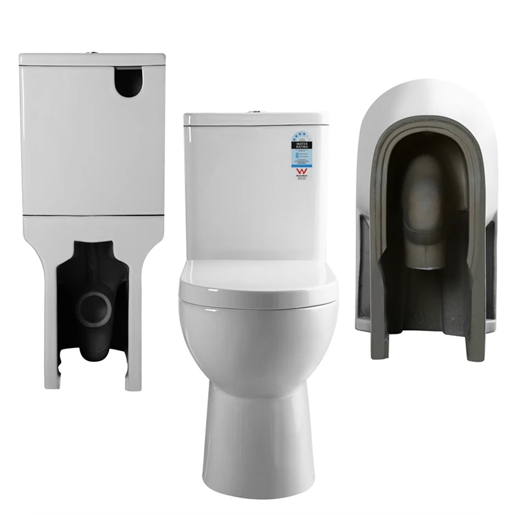 OVS Watermark Australia Wc 2 Pieces Toilet Sanitary Ware Bathroom Ceramic High Quality Water Closet Two Piece Toilets