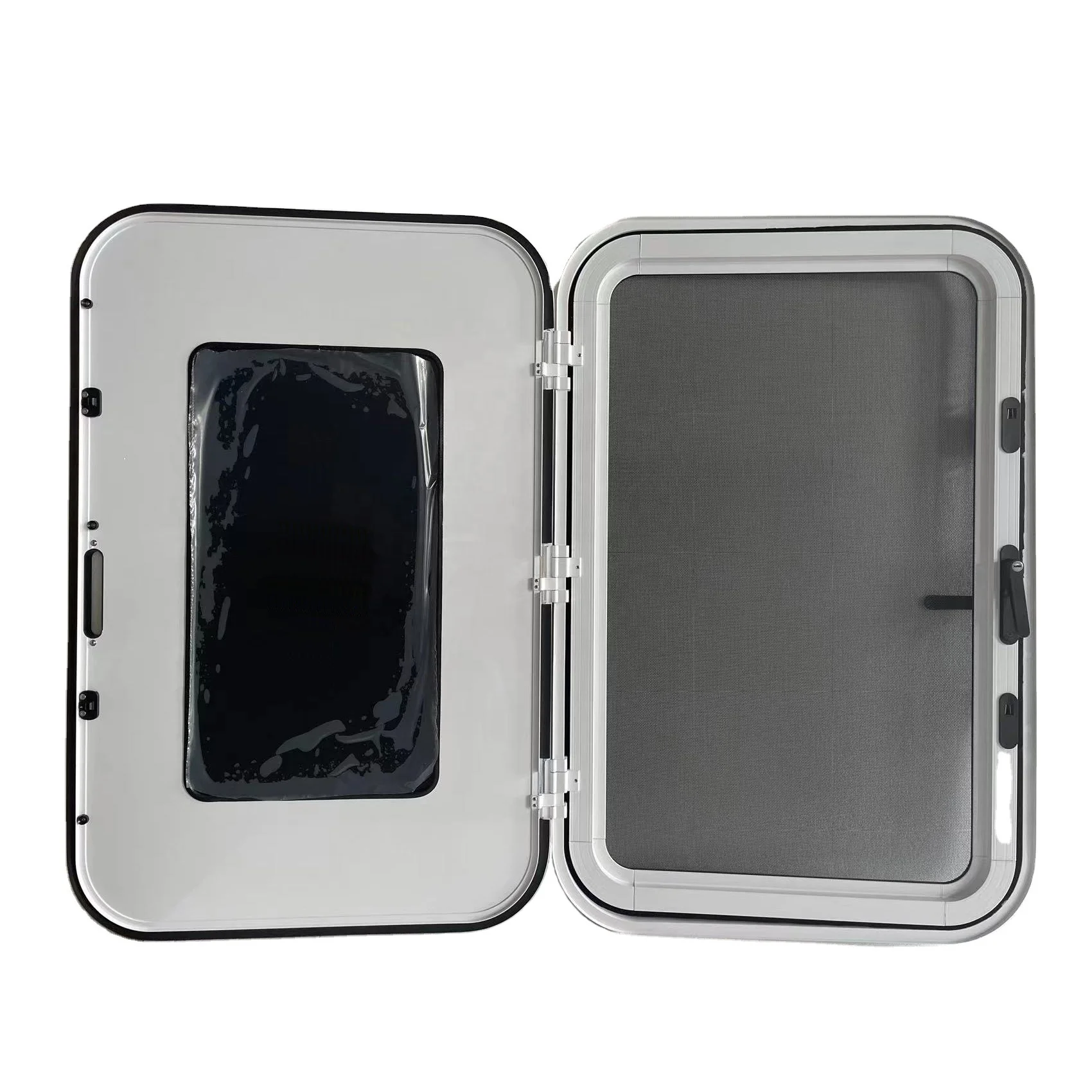 Aluminum Framed RV Trailer Camper Motorhome Tear Drop Entry Door