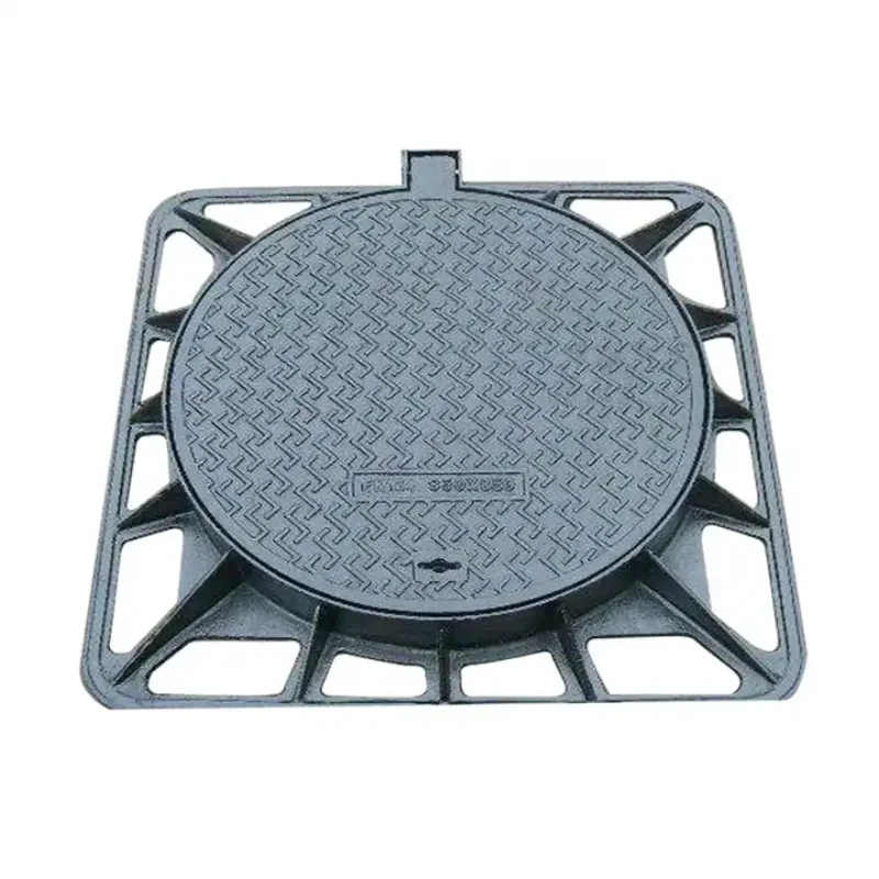 Custom foundry BLST006 EN124-1994 B125 ductile iron G500 cast iron manhole cover trench cover