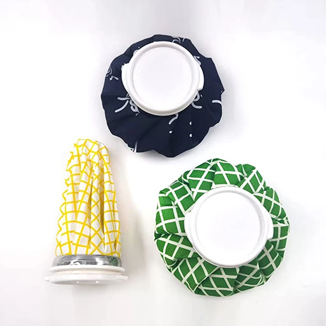 Printing 6 inch 7 inch plastic bag ice cube freezer bags medical Ice Pack Reusable Ice Bag for Injuries
