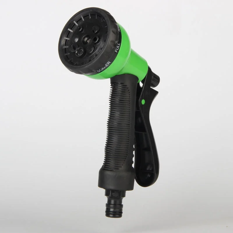ABS Customizable Bubble Shell Car Wash Nozzle Home Gardening Tool with Water Gun Brush for Car Flower Watering